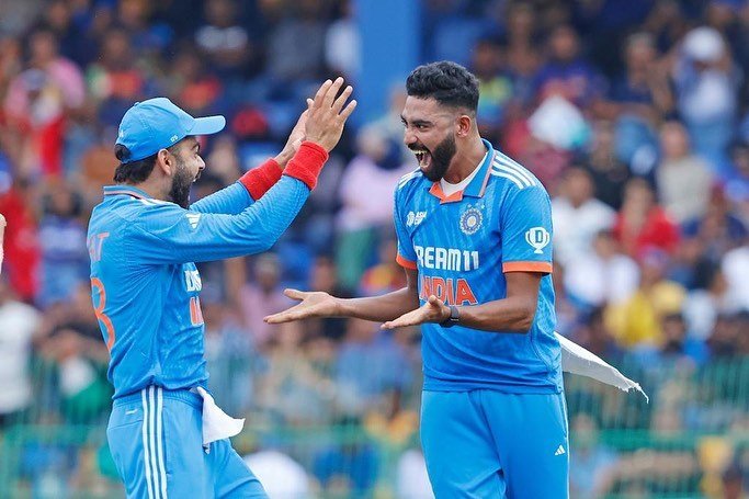 मोहम्मद सिराज की घातक गेंदबाजी Asia Cup 2023
