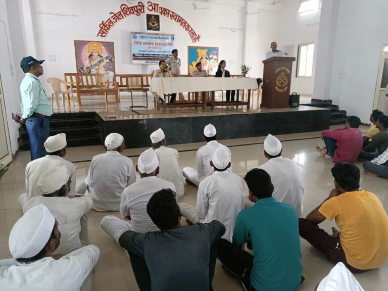 Shivpuri News - Legal literacy camp concluded in Circle Jail Shivpuri